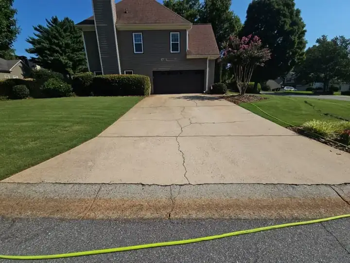 Patio Degreasing For A Restaurant In Alpharetta, GA