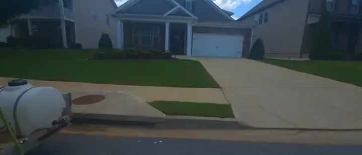 Pool deck and sidewalk washing for an HOA in Canton, GA